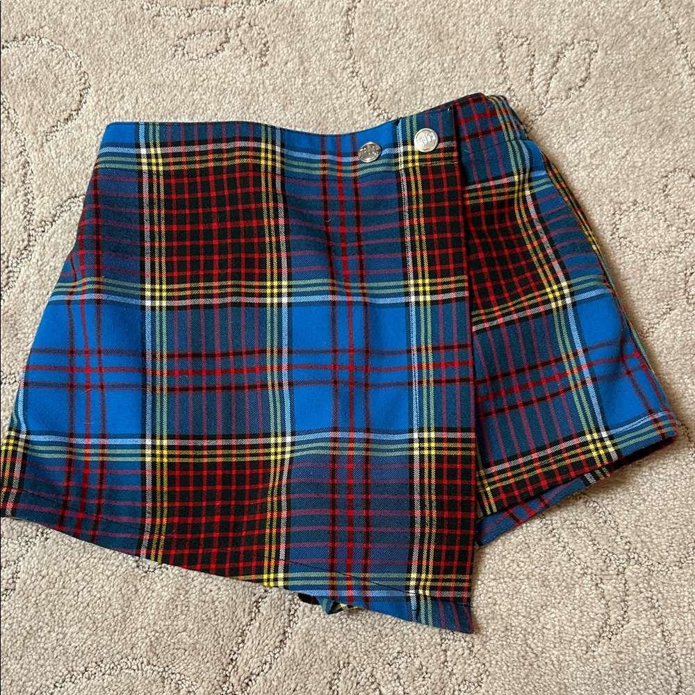Nordstrom Girls Plaid Skort
